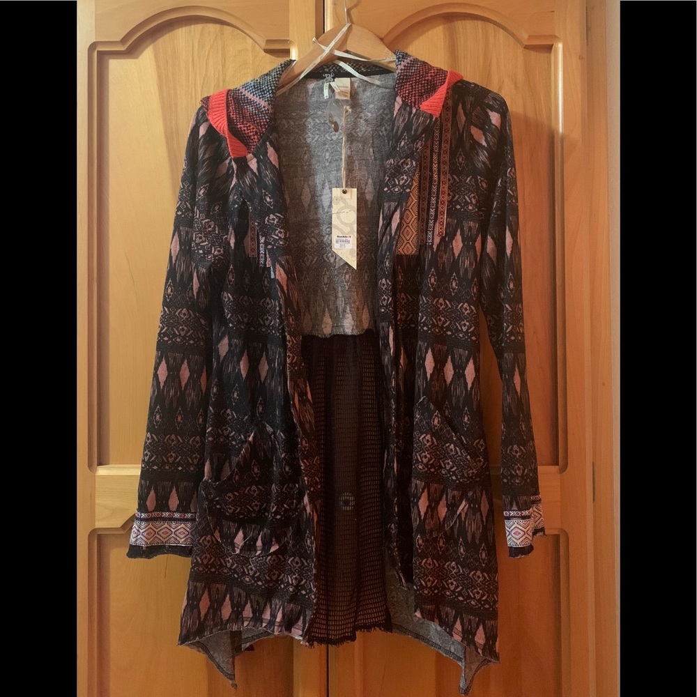 NWT Gimmicks by BKE Cardigan